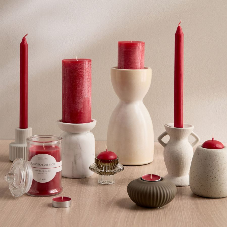 ست چهار عددی شمع معطر هوم سنتر مدل Home centre Essentials